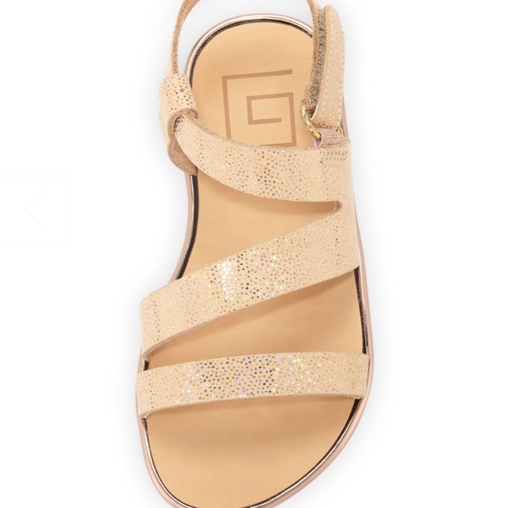 ❗️SOLD❗️Babywalker Luxury Metallic Leather Sandals EU 27 - Picture 9 of 9